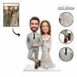 couple anniversary cake topper