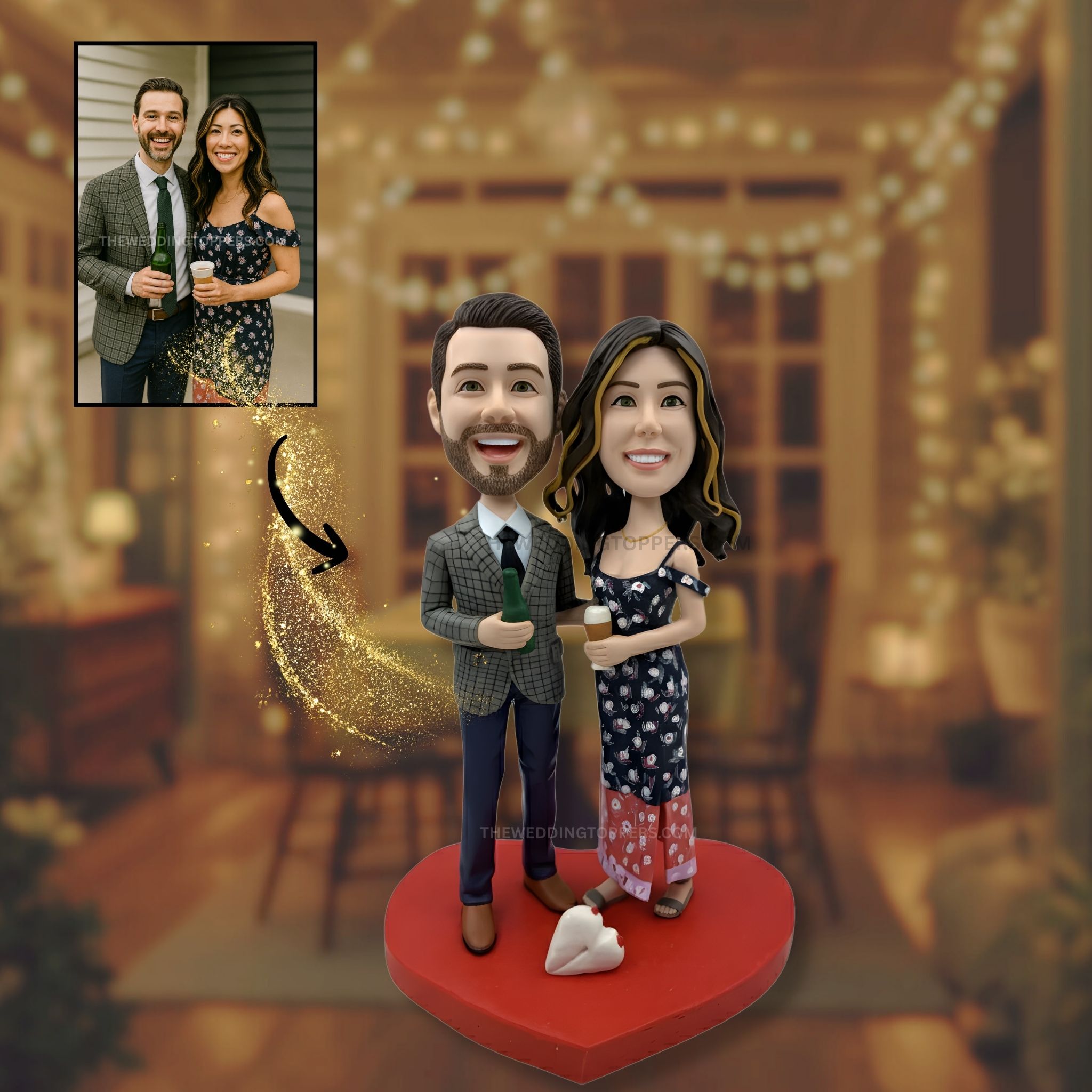couple bobblehead couple bobblehead for anniversary